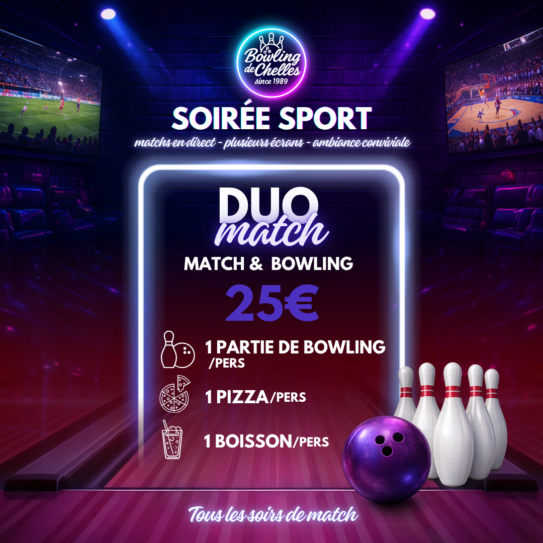 Création — Bowling de Chelles